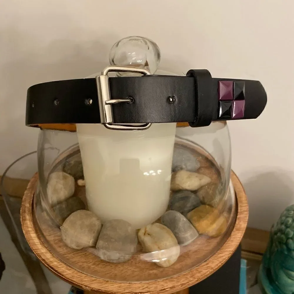 Cute EUC punk rock belt. Size S.